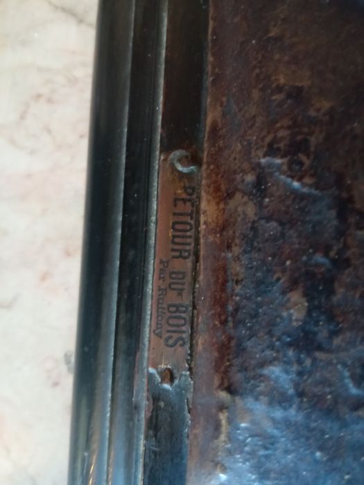 Candeeiro muito antigo, de bronze