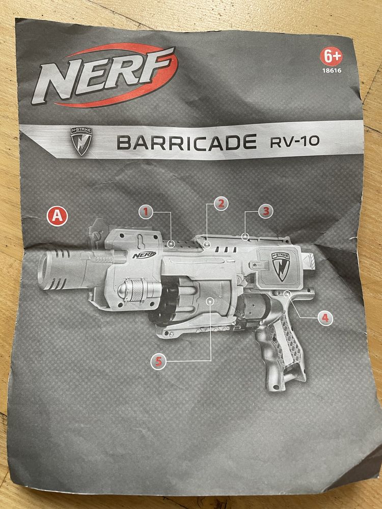 Nerf Barricade RV-10
