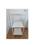 Estante metal branco IKEA (JOSTEIN) - como nova