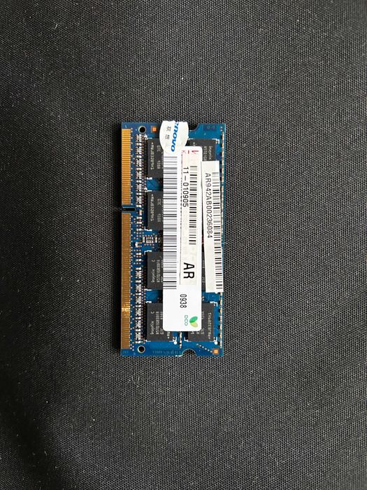 RAM 2 GB Lenovo DDR3 1066 MHz