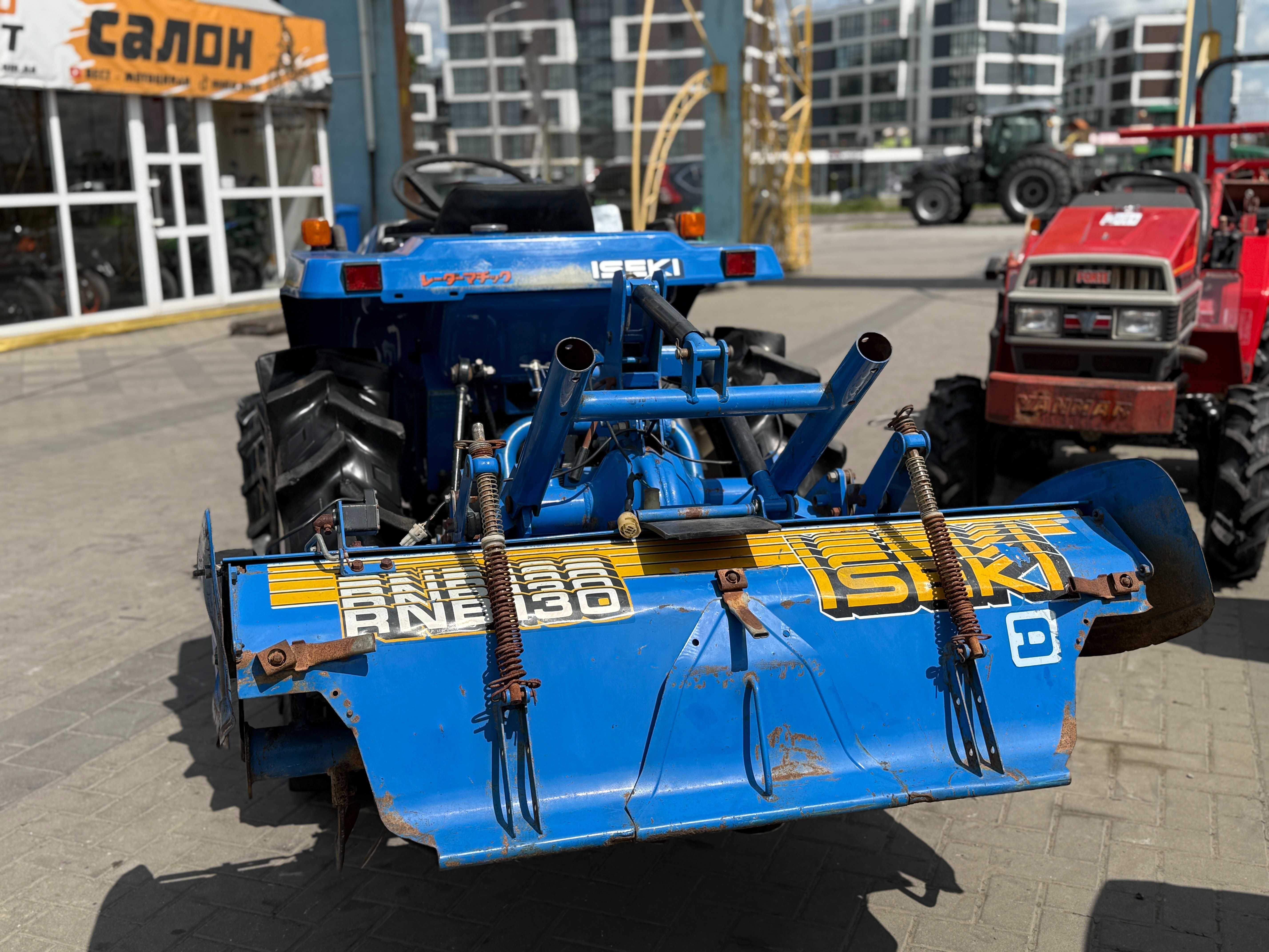 Японський трактор/мінітрактор ISEKI TU217!21к.с.!4х4!Гідропідсилювач!