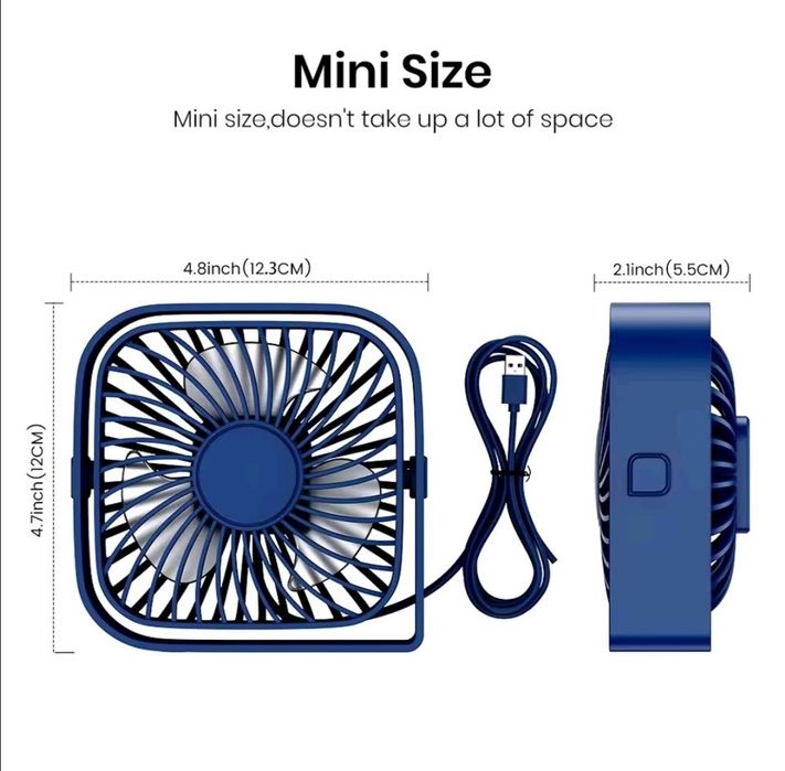 Вентилятор портативний Topk