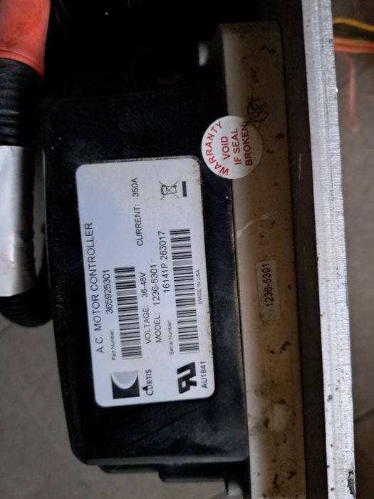 Curtis 1236 36v 48v 350a