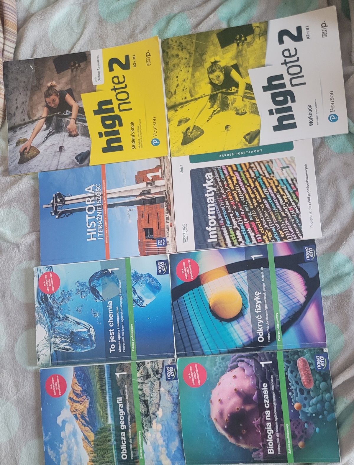Książki do 1 klasy liceum