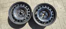 FELGI STALOWE 7N0601027B 5x112 6.5Jx16 CALI ET33 VW TIGUAN 2 SZTUKI PARA
