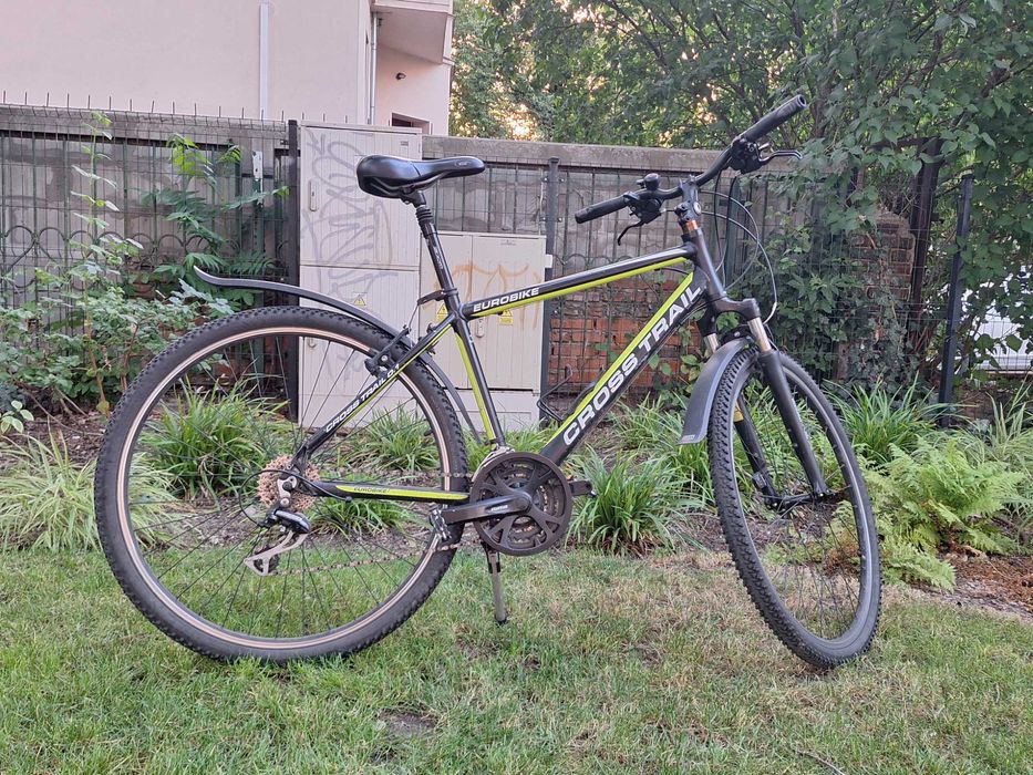 Rower Cross Eurobike Crosstrail – PO SERWISIE NAPĘDU – ZAPIĘCIE GRATIS