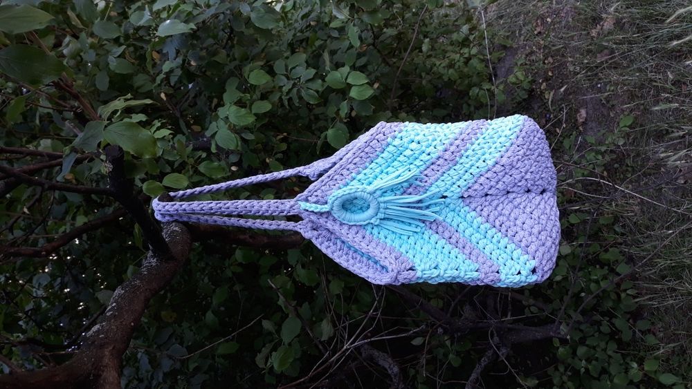 Torba bawełniana hanmade rękodzieło