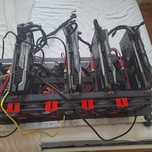 Koparka kryptowalut 4x RTX 3080 MSI BEZ LHR + Corsair PSU + Open Frame