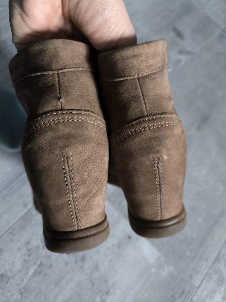 Buty Tommy Hilfiger stella 5n koturny brązowe trampki sneakersy stel