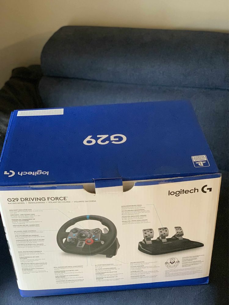 Sprzedam kierownicę Logitech G29 Driving Force – stan jak nowy