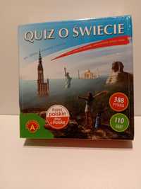 Gra planszowa  -Quiz o świecie-