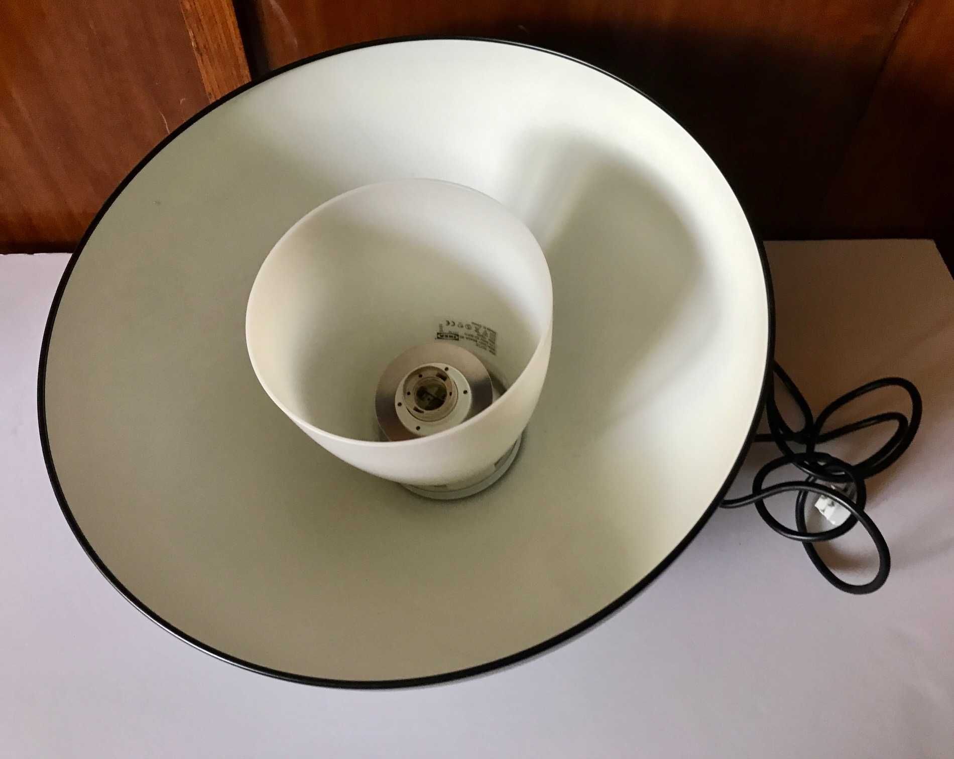Lampa Ikea 365+ Brasa kolor czarny.