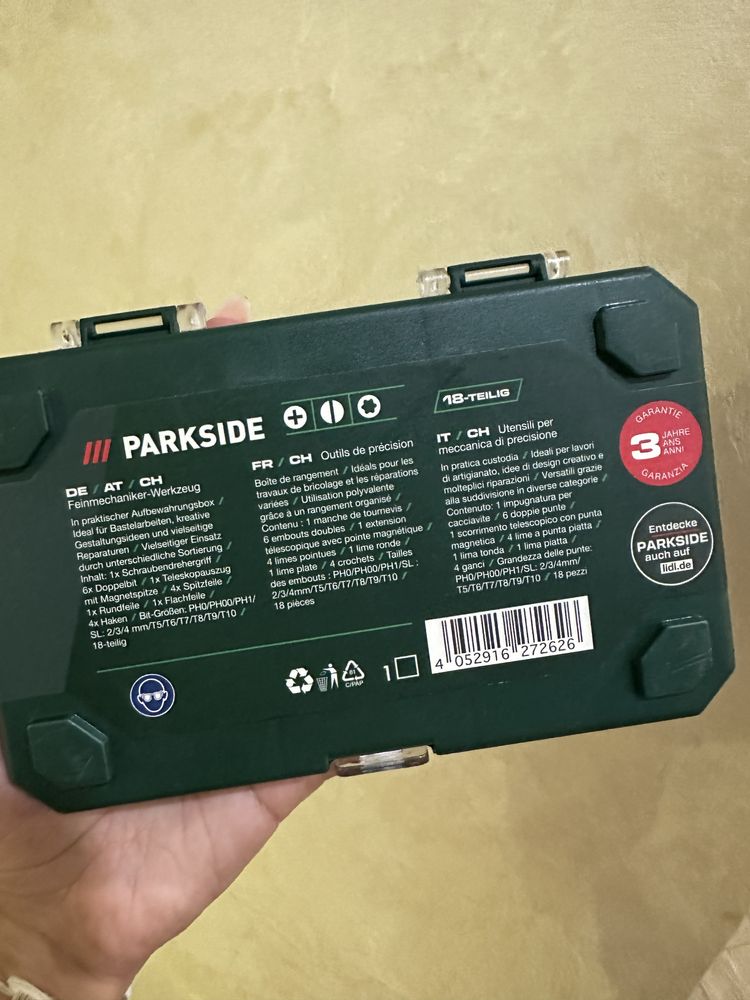 Інструмент точної механіки Parkside