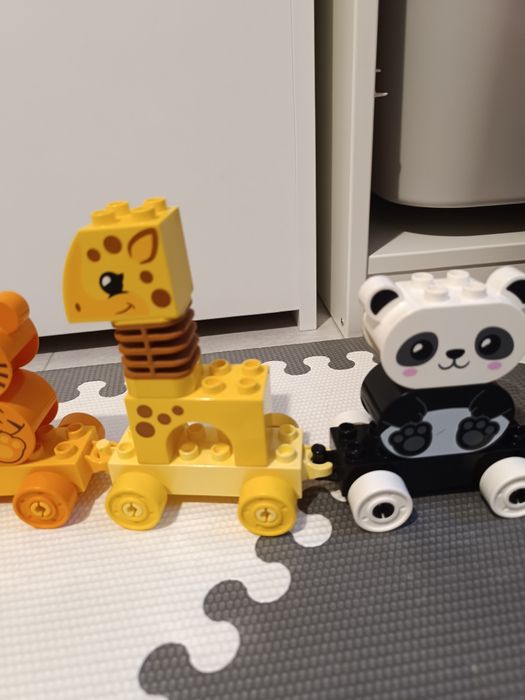 LEGO Duplo pociąg że zwierzętami