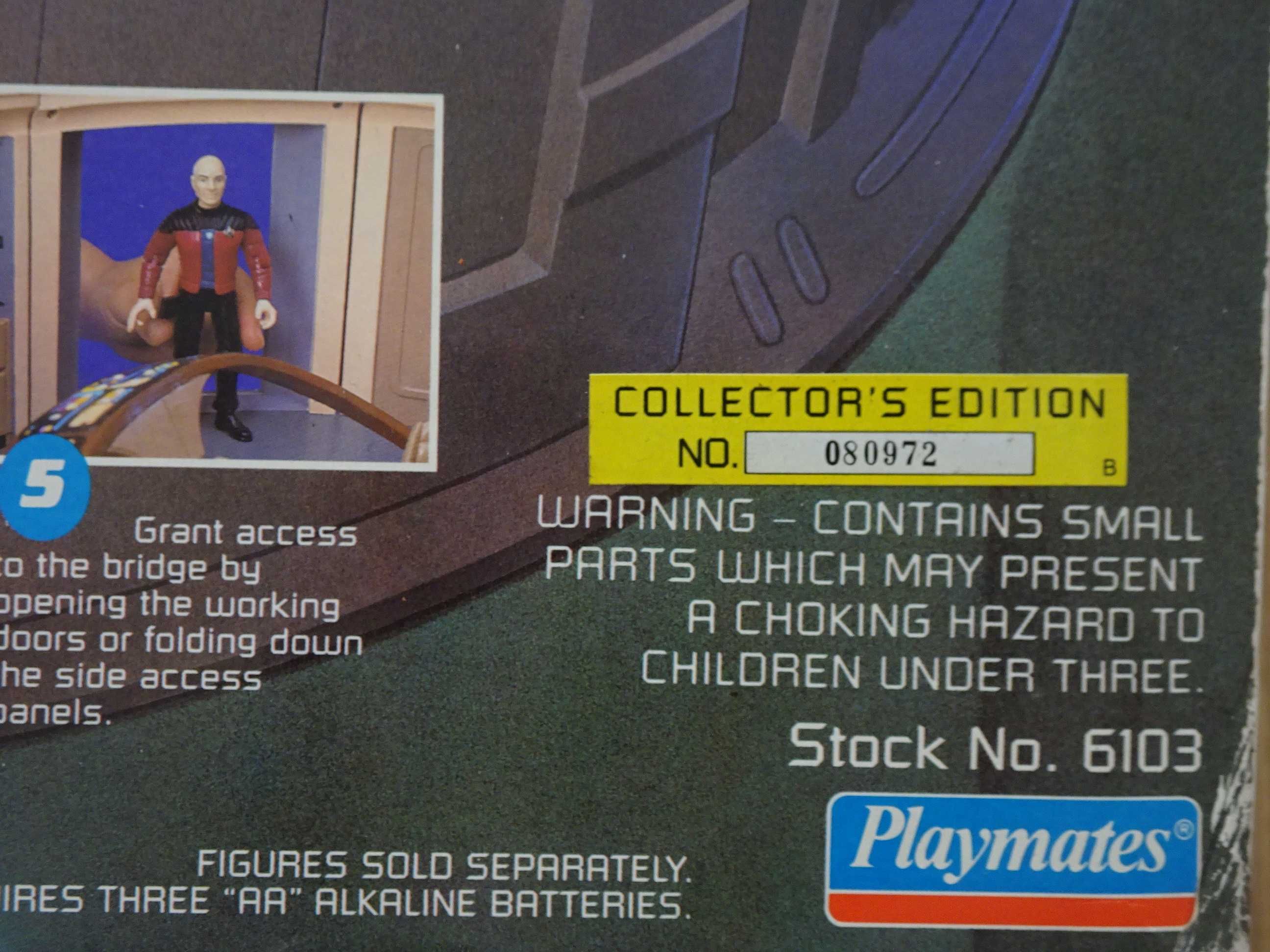Star Trek The Next Generation Brisge Playset  (Edição de colecionador)