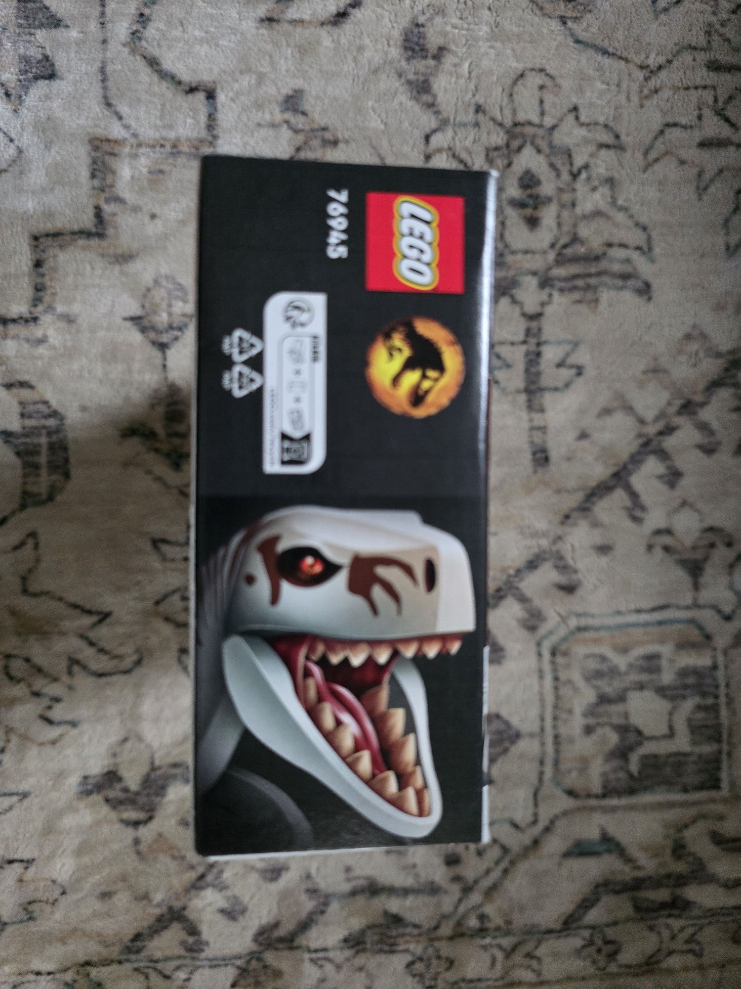 NOWE LEGO 76945 Jurassic World - Atrociraptor: pościg na motocyklu