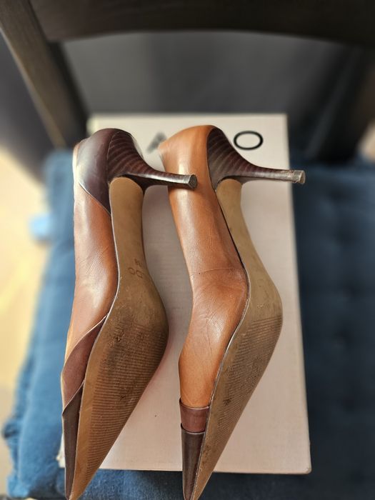 Szpilki ALDO Kovel-23 w kolorze brązowym (r.38)