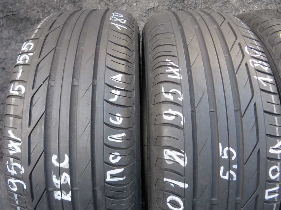 225/50 R18 95W RSC Bridgestone TuranzaT001 Літо 4штуки шини б у