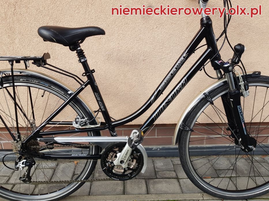 Rower damski trekkingowy WINORA koła 28 SHIMANO DEORE XT aluminium