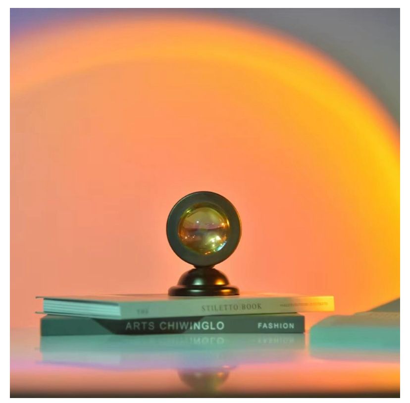 Проекційний міні світильник Sunset Lamp  проектор RGB лампа HA-119