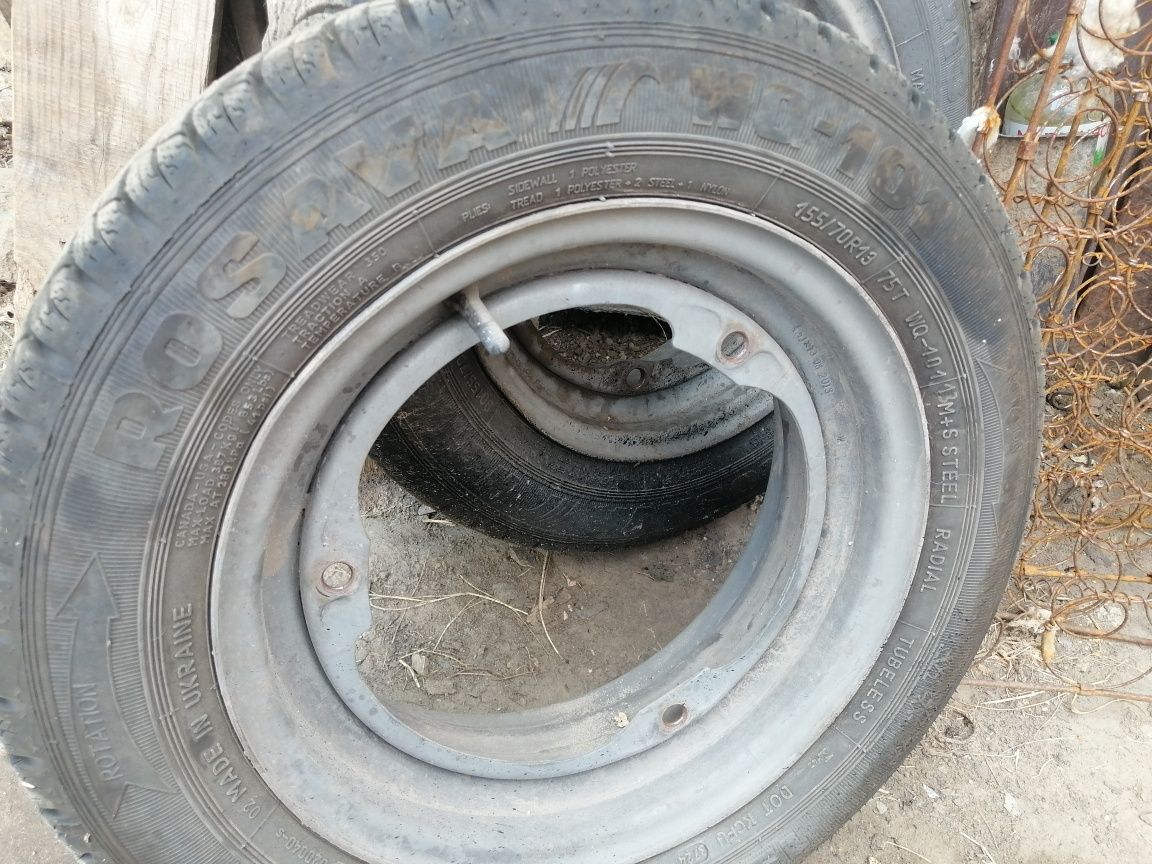 Колеса таврия 155 R13