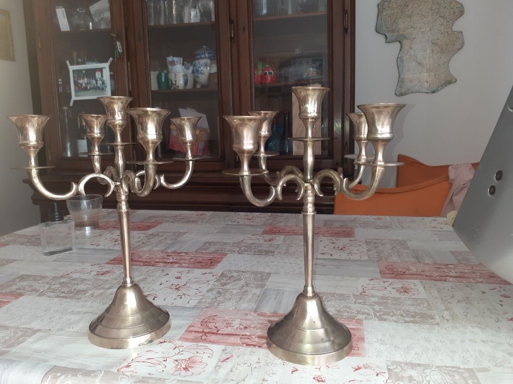 Candelabro 5 velas.