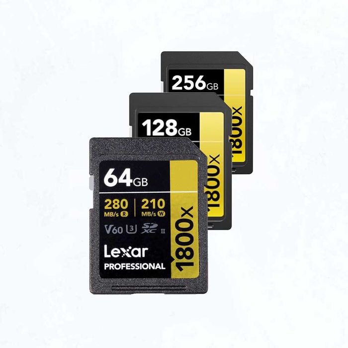 Карта пам’ятi Lexar Professional SDXC 64GB v60 UHS-II 1800x 210mb/s