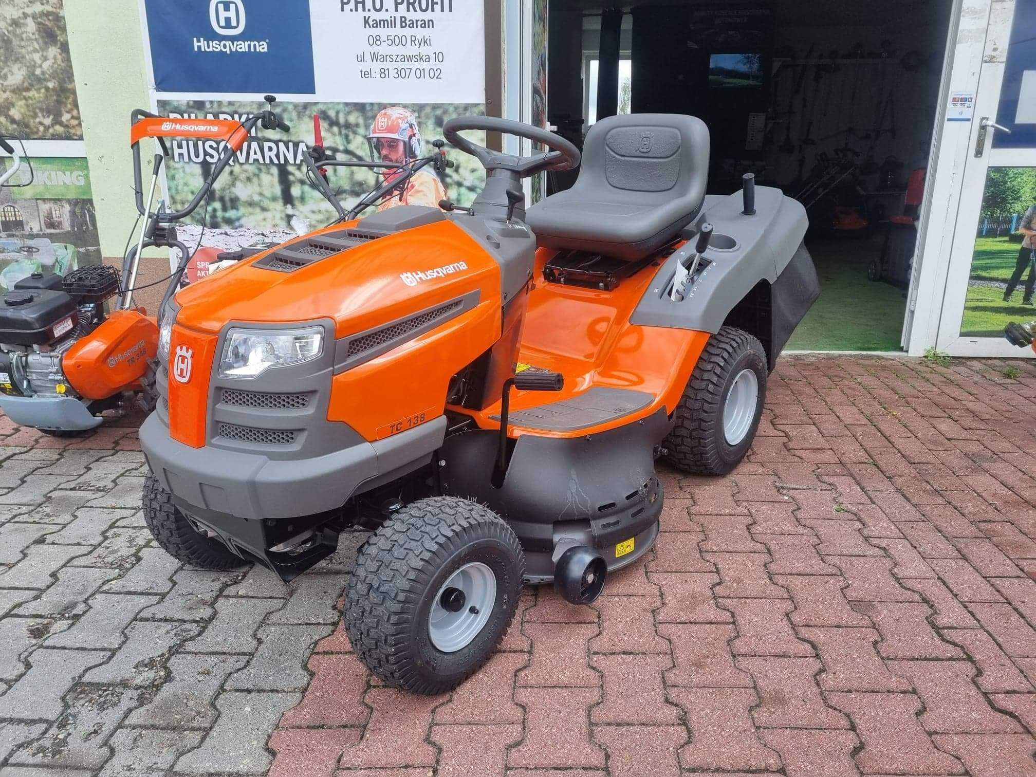 Traktor  ogrodowy Husqvarna TC138 Nowy! Gwarancja! Raty! PROMOCJA!