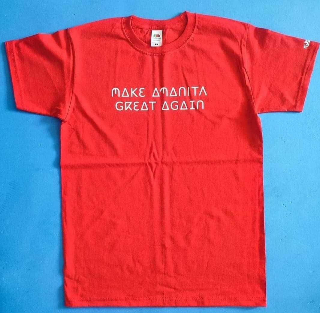 Koszulka Make Amanita Great Again Święty Grzybóg czerwona
