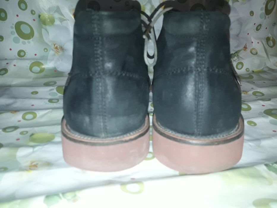 Ботинки мужские зимние Miratti 1222-76 чёрные кожа утеплённые 40 26 см