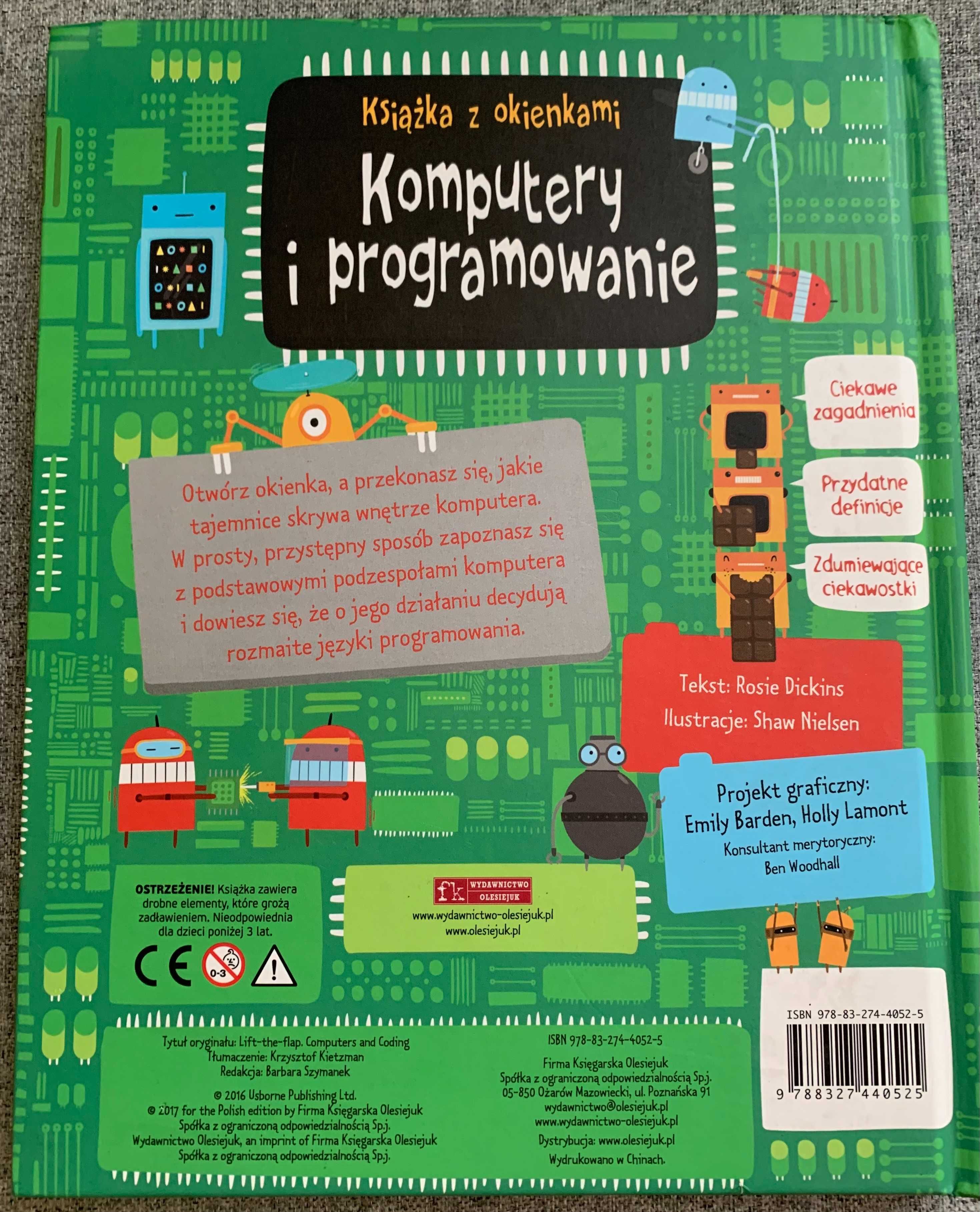 Nowa książka z okienkami, Komputery i programowanie, stan idealny