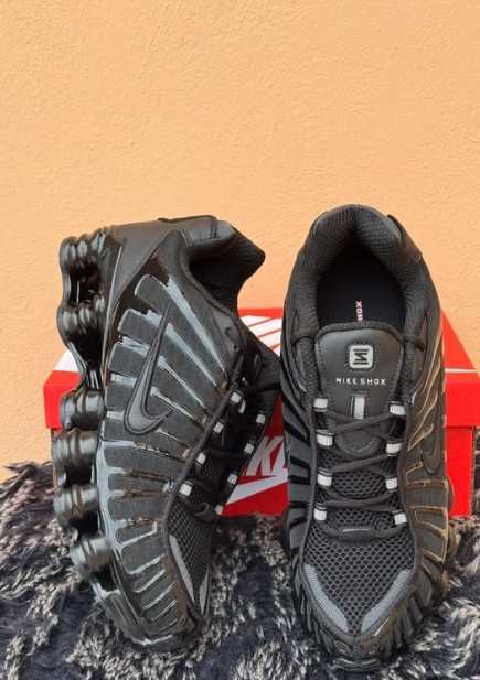 Buty meskie Mokasyny Nike_Shox_TL_Black R.43