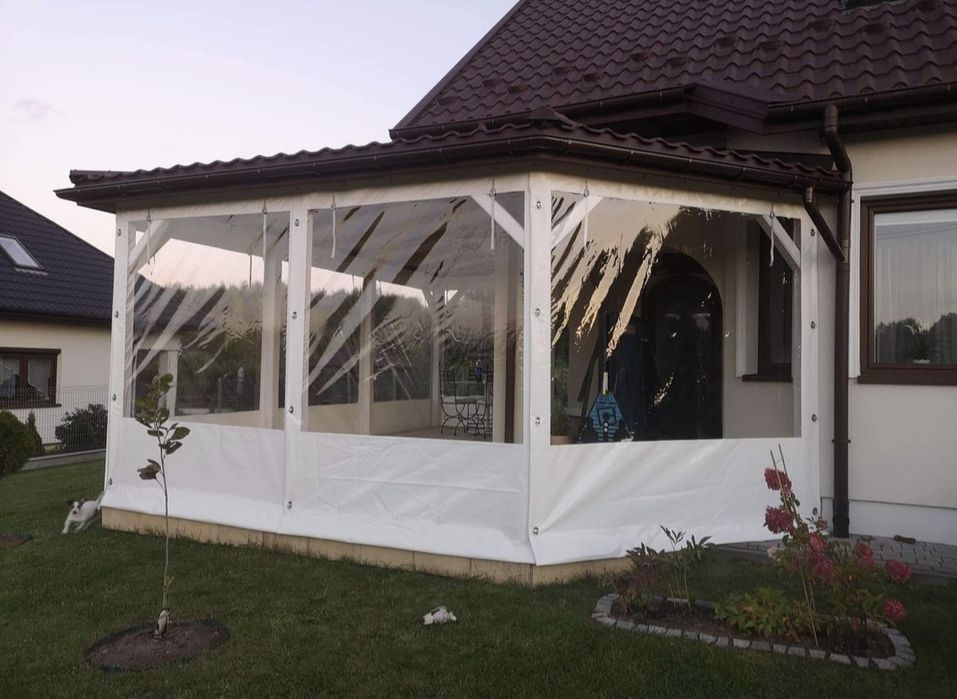 Plandeki na altany tarasy