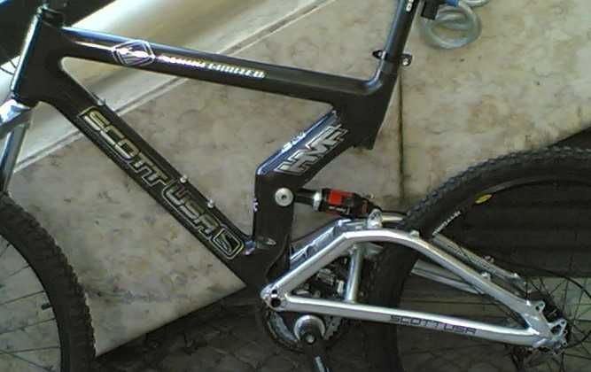Quadro em Carbono SCOTT G-Zero Strike Limited suspensão total
