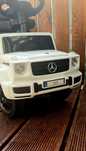 Jeździk SUN BABY Mercedes Benz G350d Biały rączka
(4)