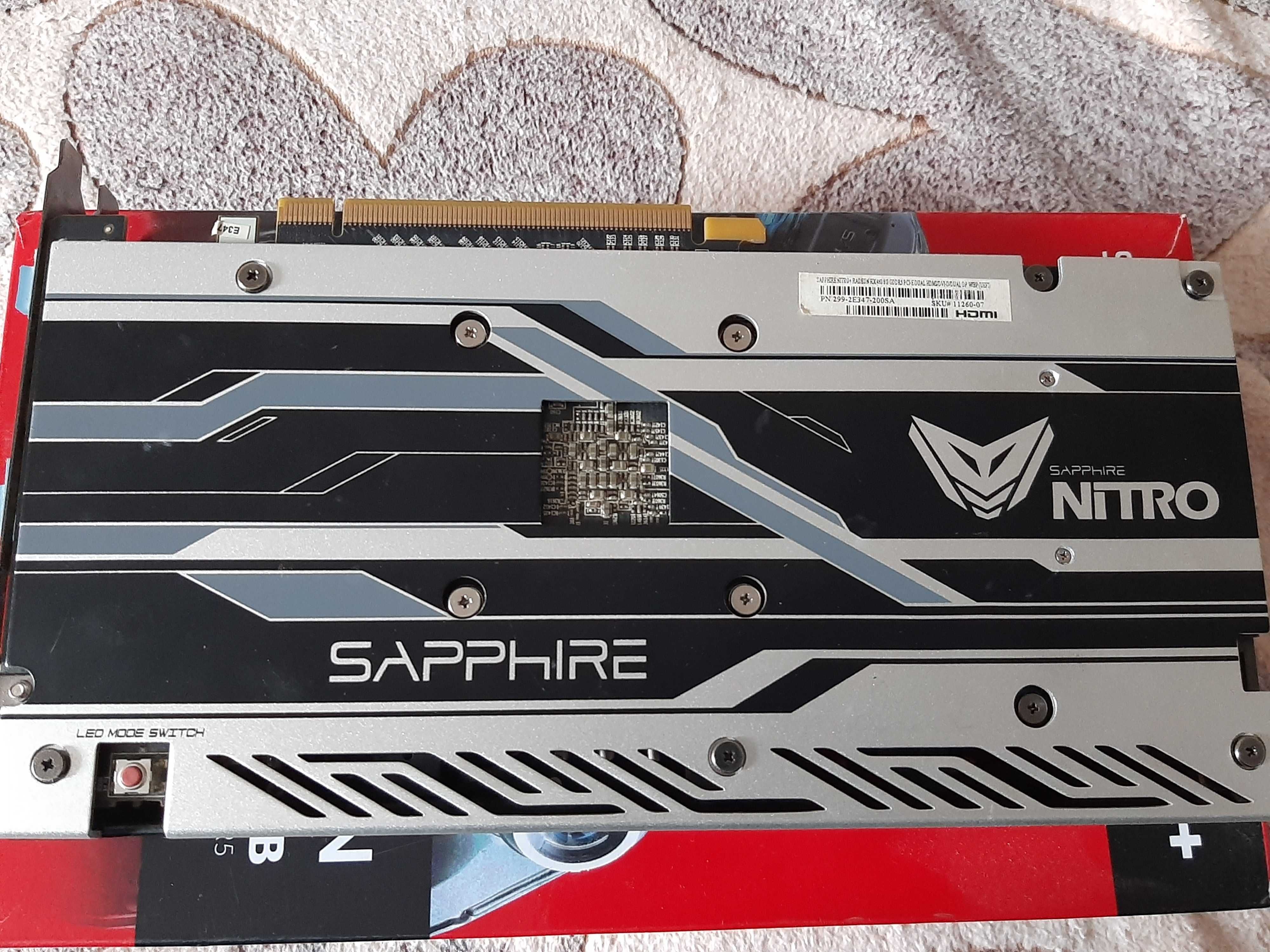 Sapphire Nitro+ Radeon RX 480 8 Gb GDDR5 256 bit