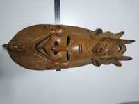 Maska drewniana ,, Afryka afrykańska