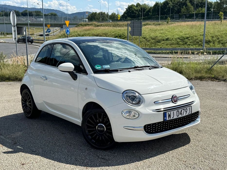 Fiat 500 Panorama! 1.2 benzyna! Piękny! Możliwy Kredyt! Gwarancja ROK!