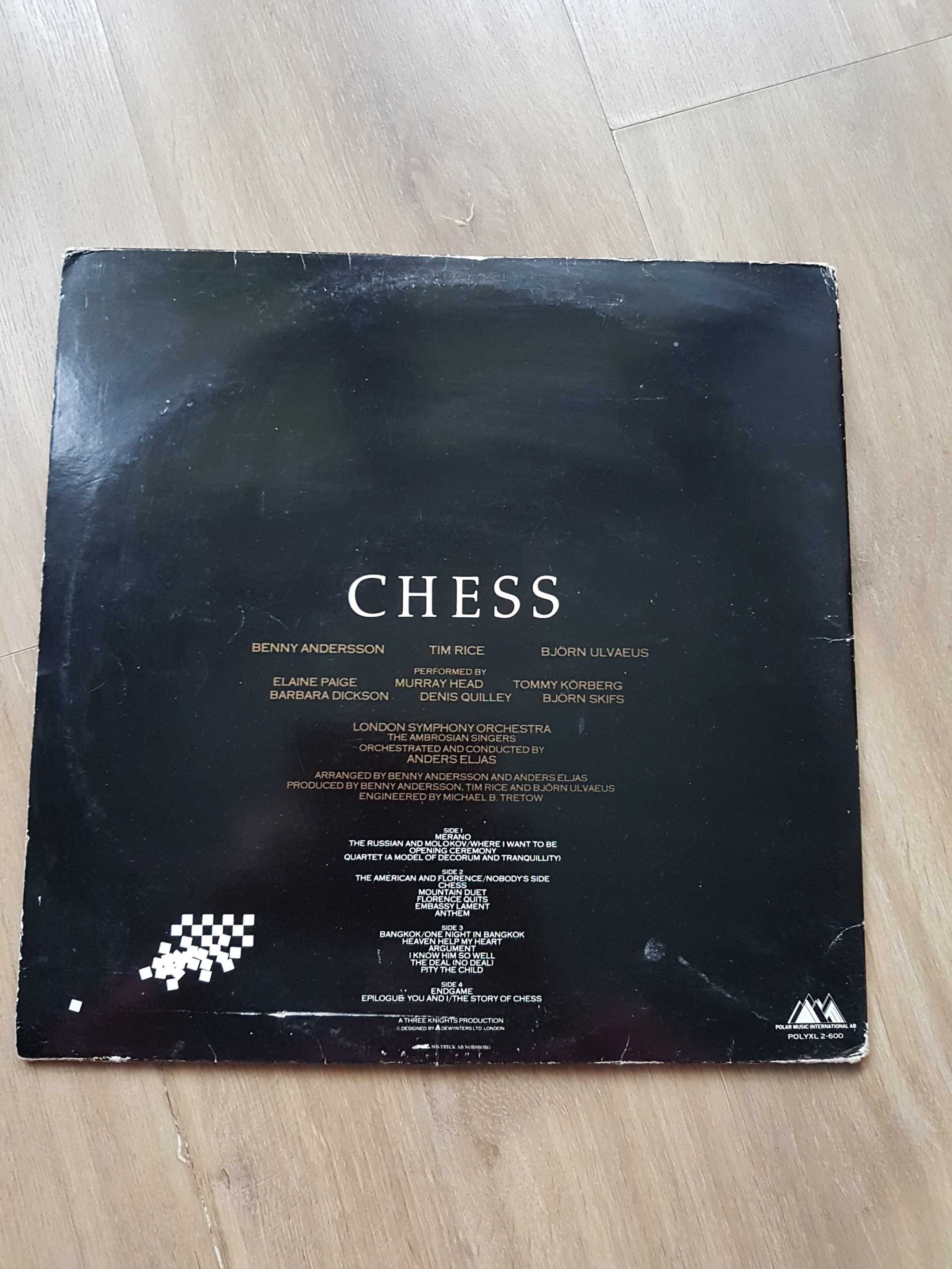 Winyl CHESS POLYXL 2-600 - 1984 3 Knight Ltd 2 Record Set