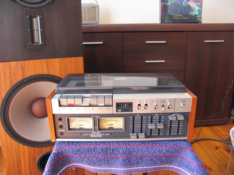 TEAC A-450 / Deck Do Przeglądu 70's  '' Vintage ''