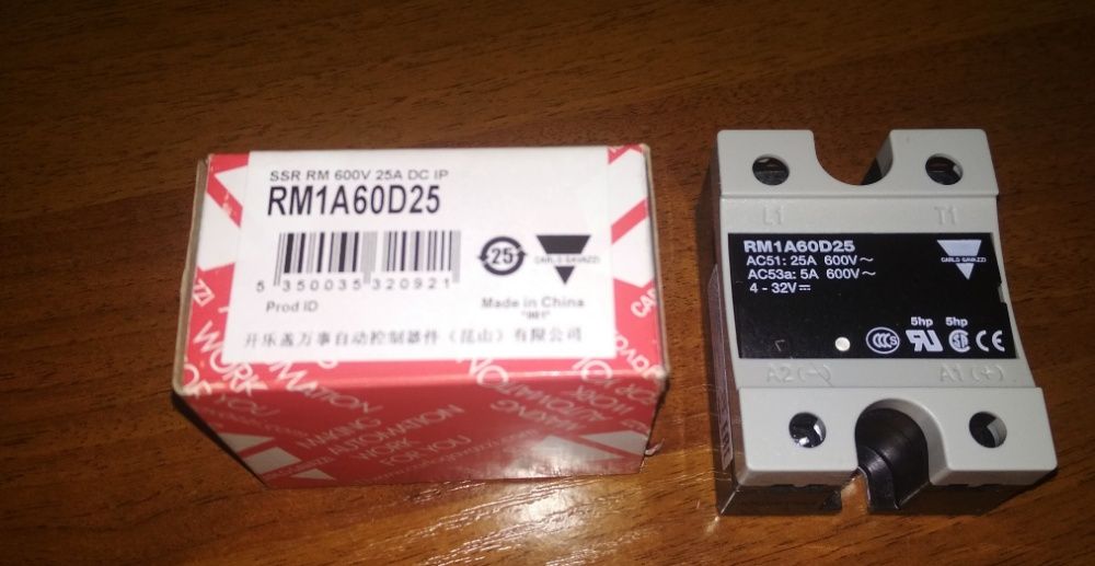 Реле твердотельное RM1A60D25