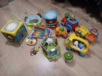 Zabawki 11 elementów Fisher price i inne