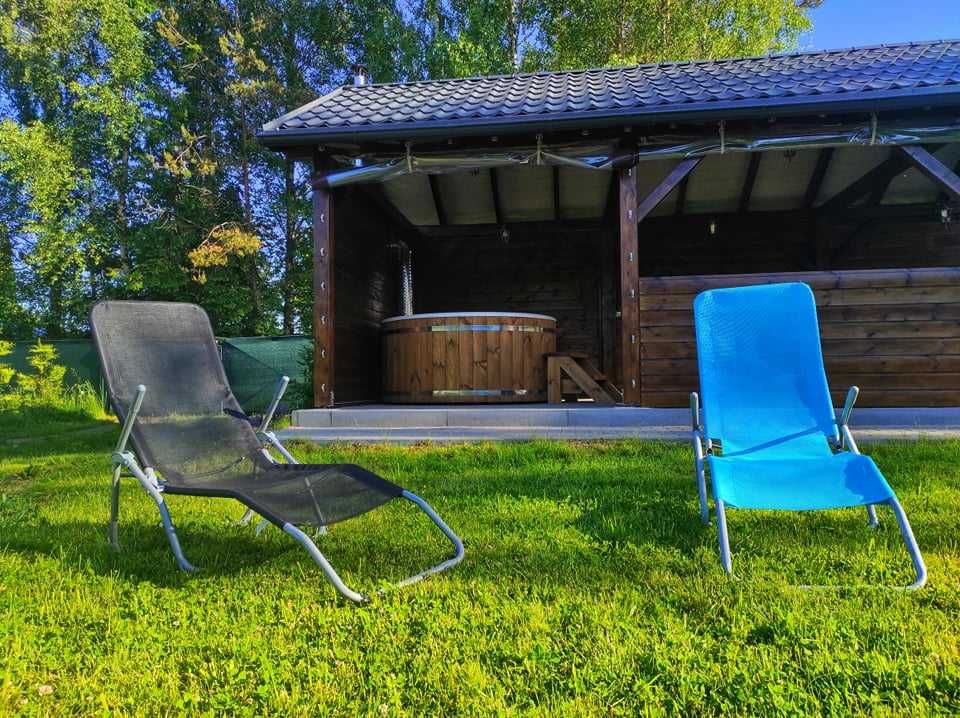 Domek na Kaszubach, basen, jacuzzi 7 osób