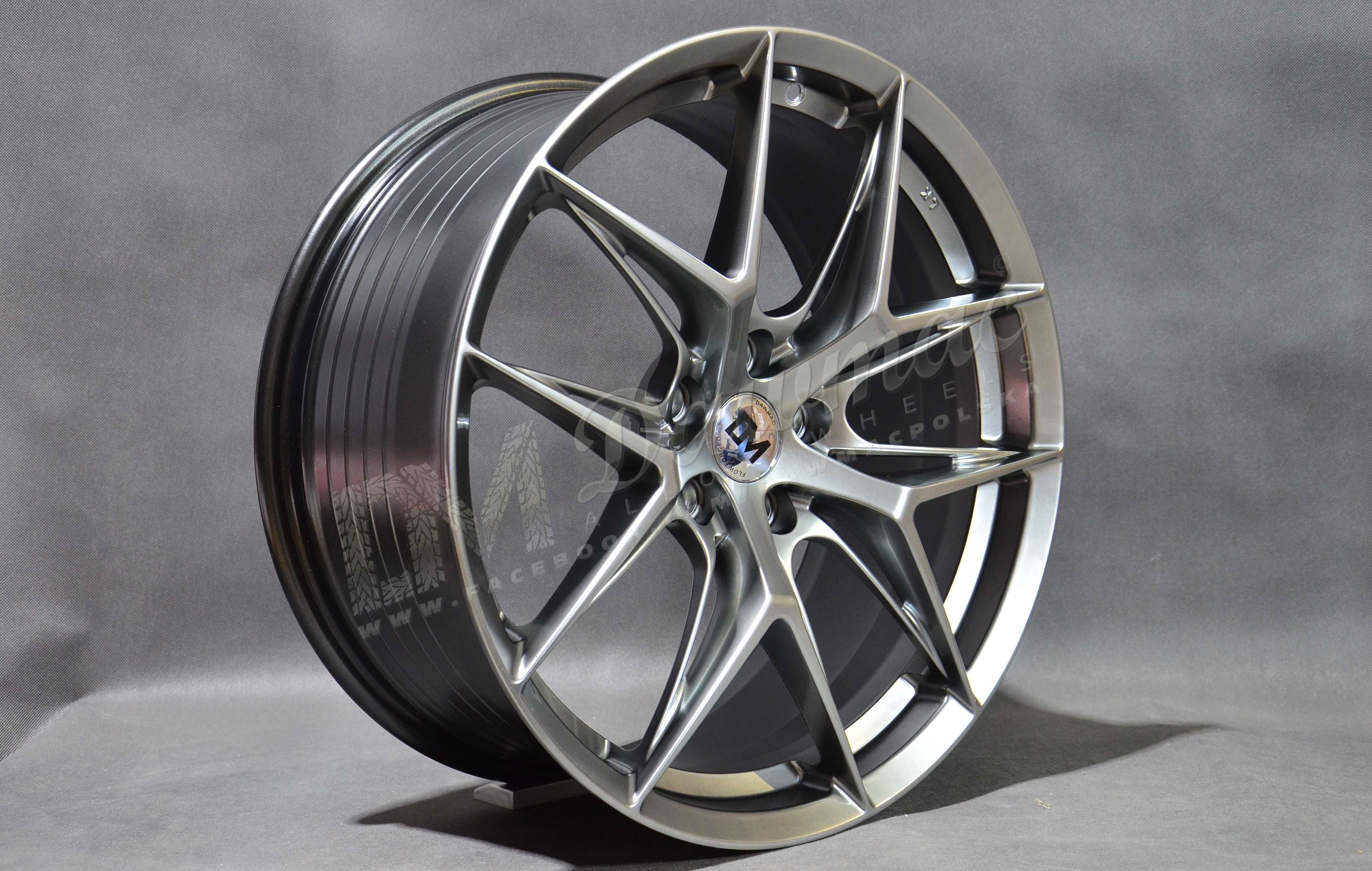 Felgi Aluminiowe DM02 Flow Forming 18'' 8,5J 5x108 5x120 Hyper Black