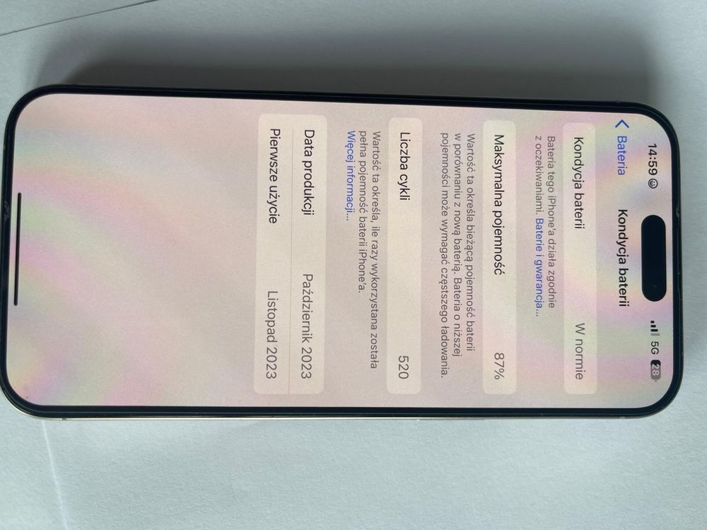 Iphone 15 pro max 256 gb
