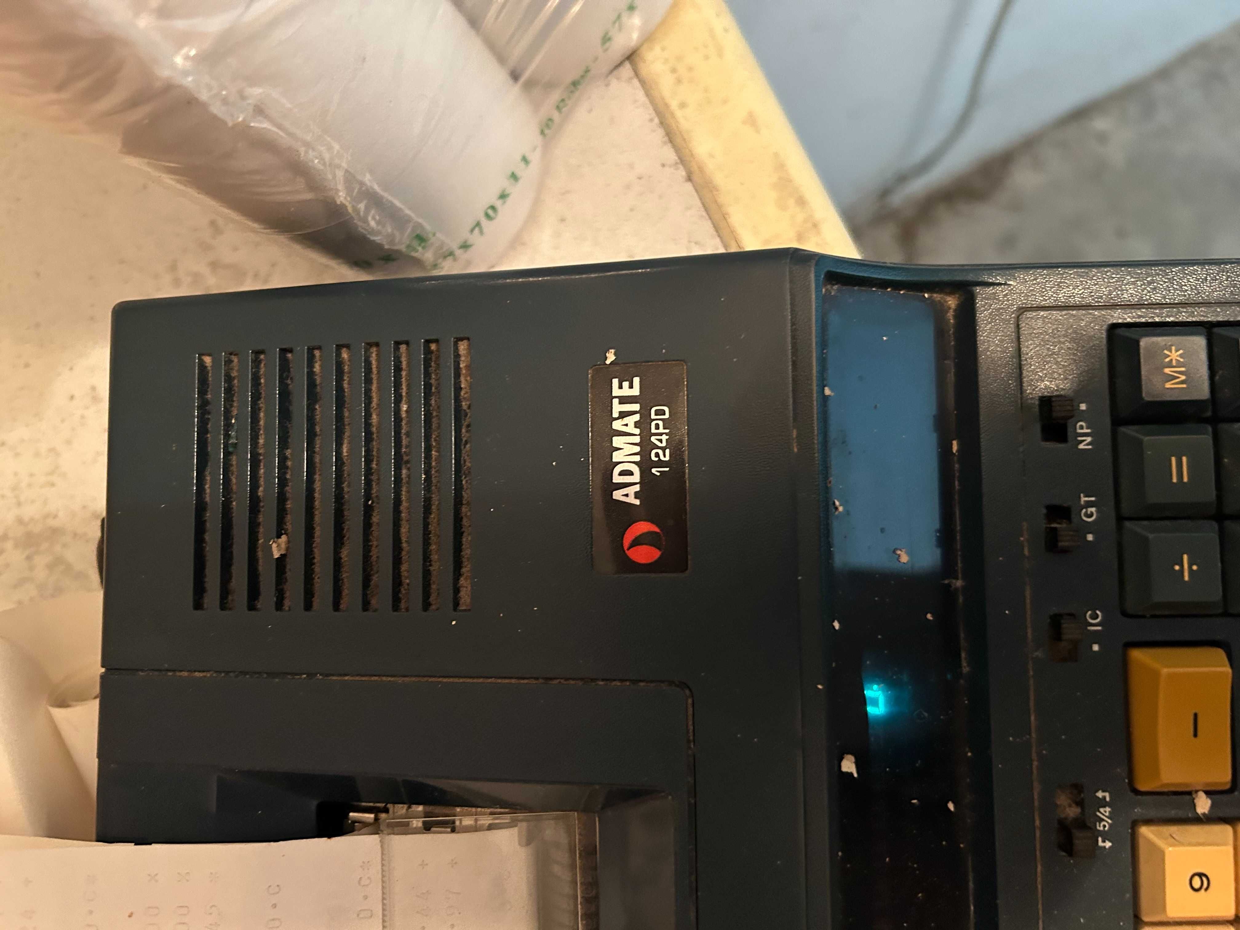 MÁQUINA calculadora electrica vintage c/oferta rolos papel