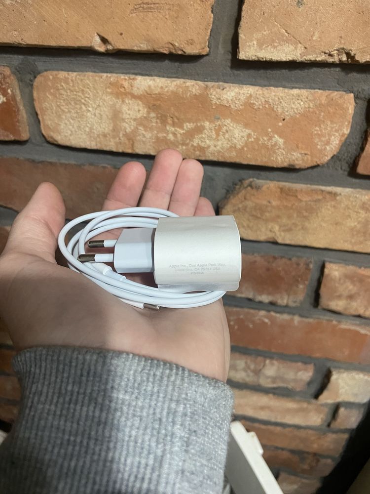 Ładowarka do Apple iPhone 20W + Kabel Lightning USB/C 1m