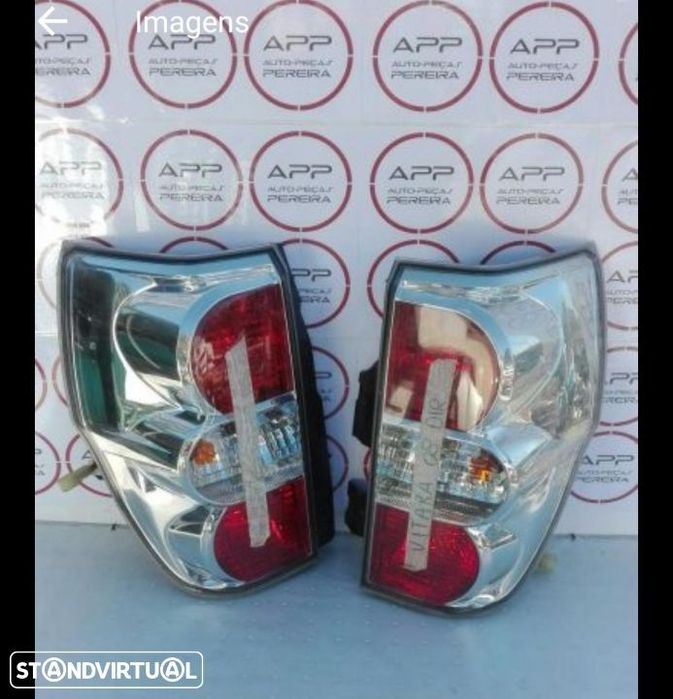Susuki Vitara de 2005, farolins stop traseiros.