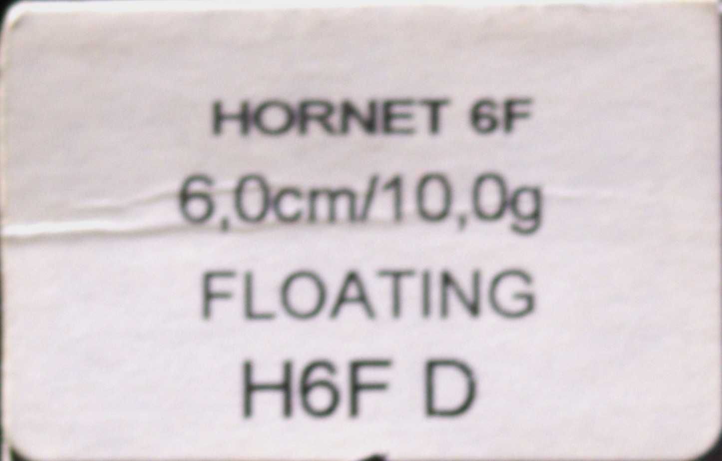 Wobler Salmo Hornet 6F