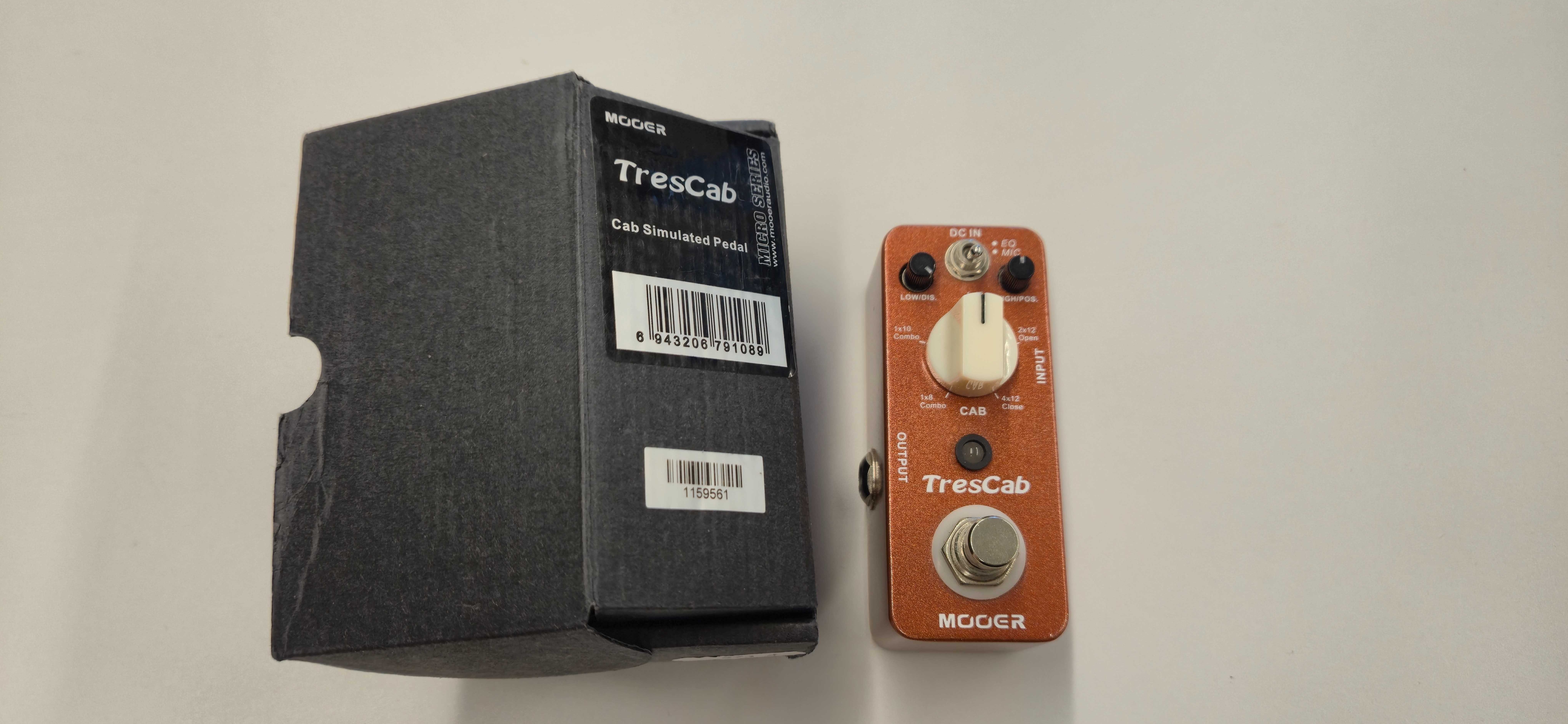 Mooer MTC1 Tres Cab Speaker Cabinet Simulator